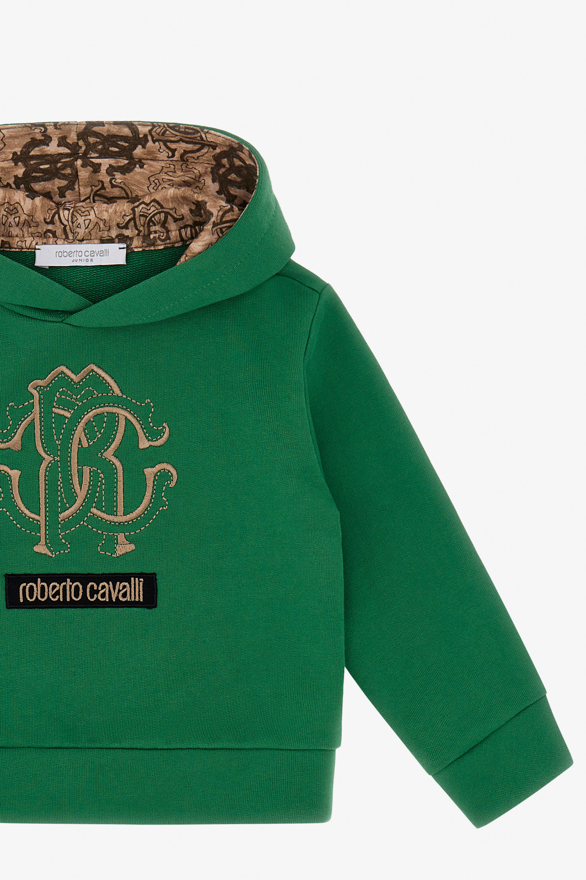 JU RC Logo Sweatshirt Green TJT672-CF050