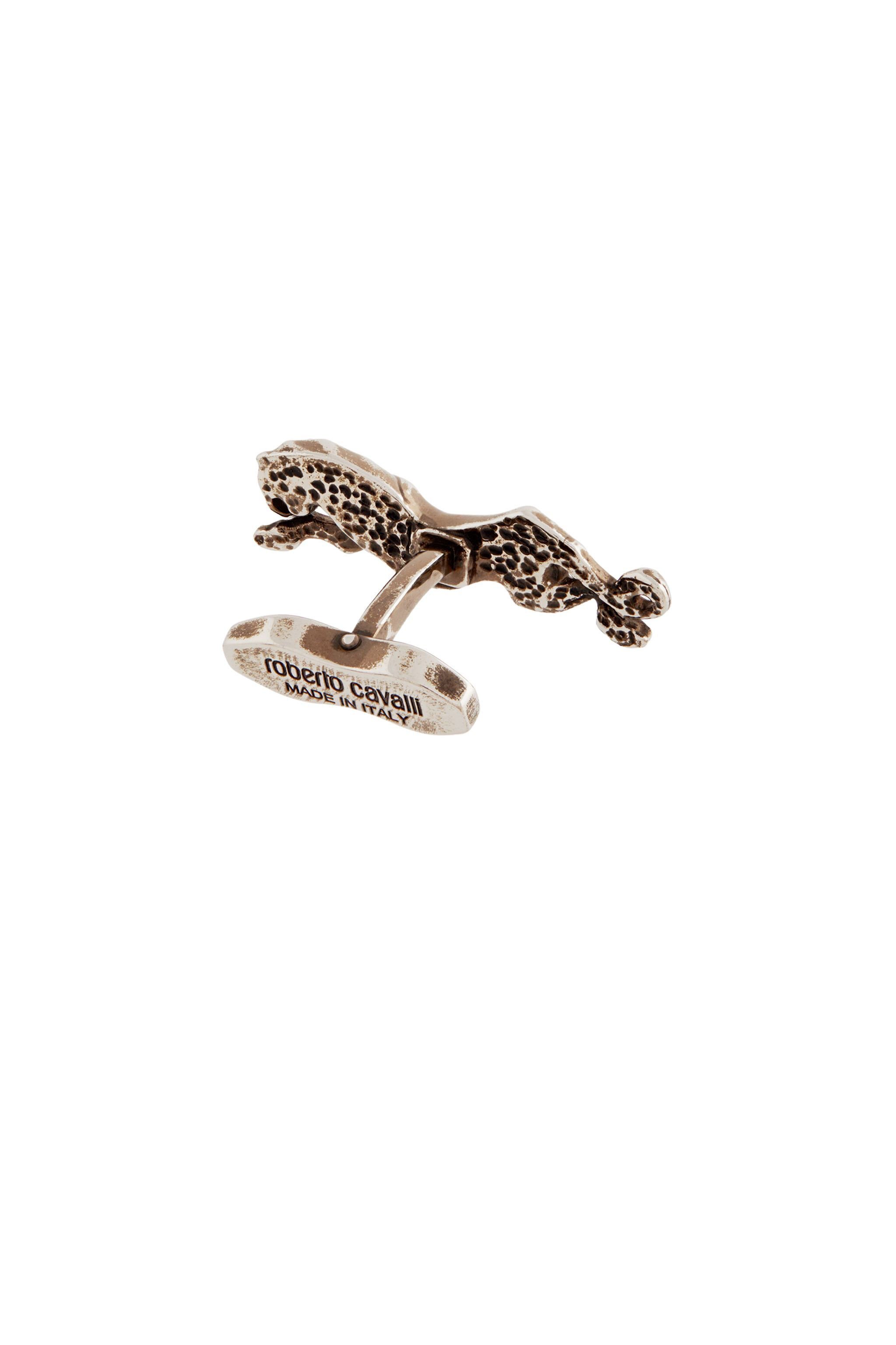 RC Boutons de manchettes panthères Argent LNG618-AM001