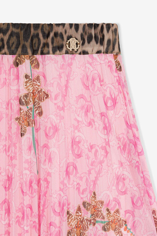 JU Fully-pleated midi skirt JU Fully-pleated midi skirt Pink QJT310-5LG26