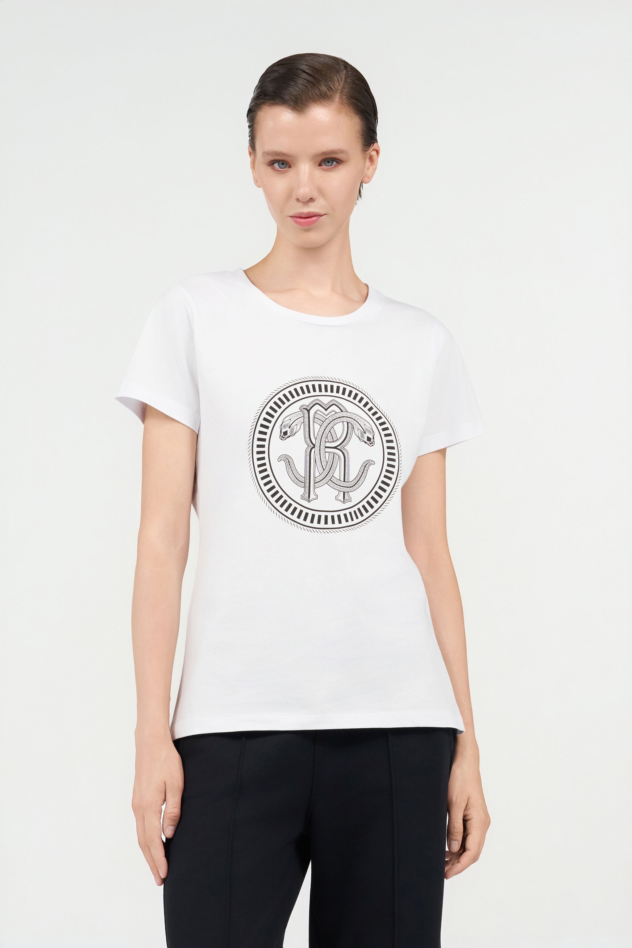 RC White T-Shirt WHITE QOT60B-JD060