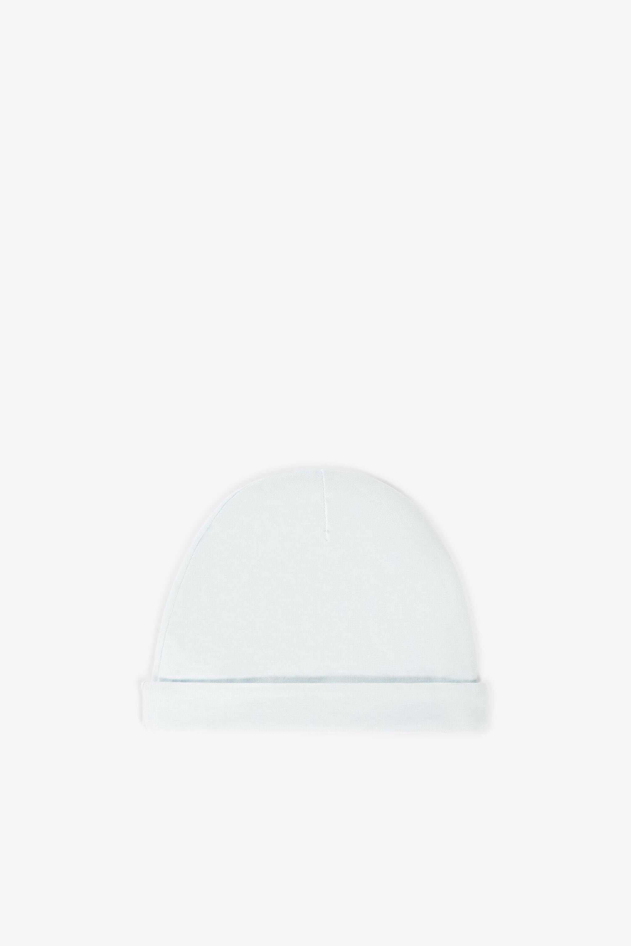 JU RC Monogram-Embellished Hat Hellblau MJI050-JV025