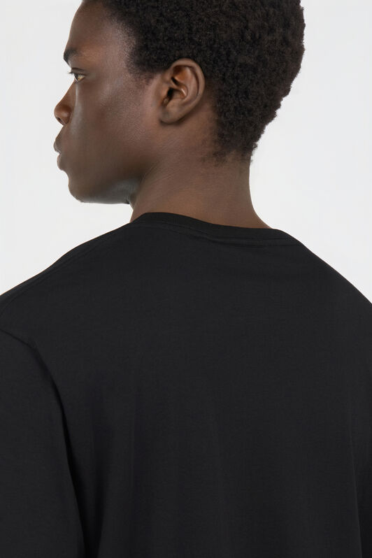 JC Black T-Shirt With Logo BLACK RRT934-RR196