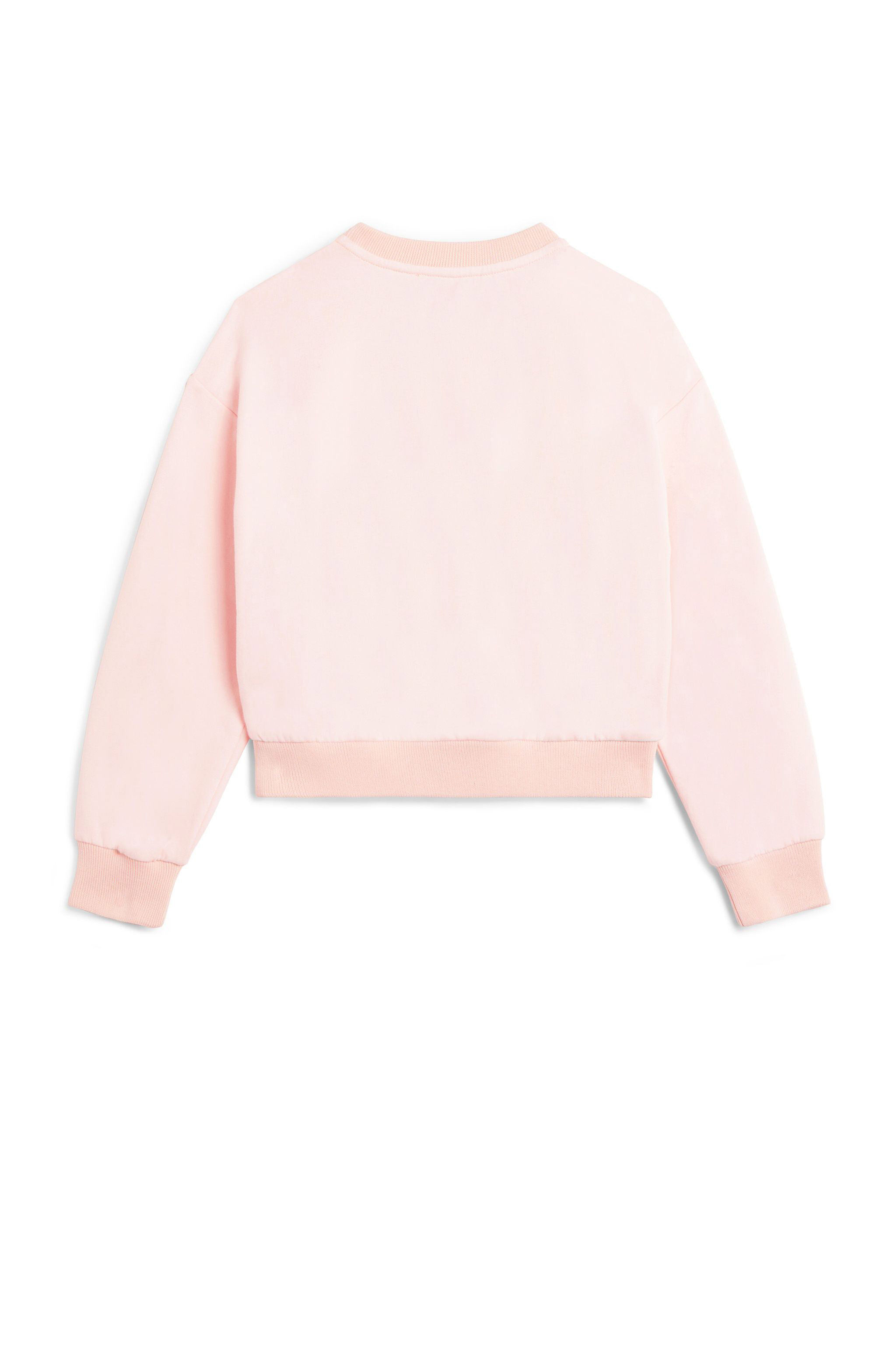 JU Felpa con Monogram RC BABY PINK JJT900-CF027