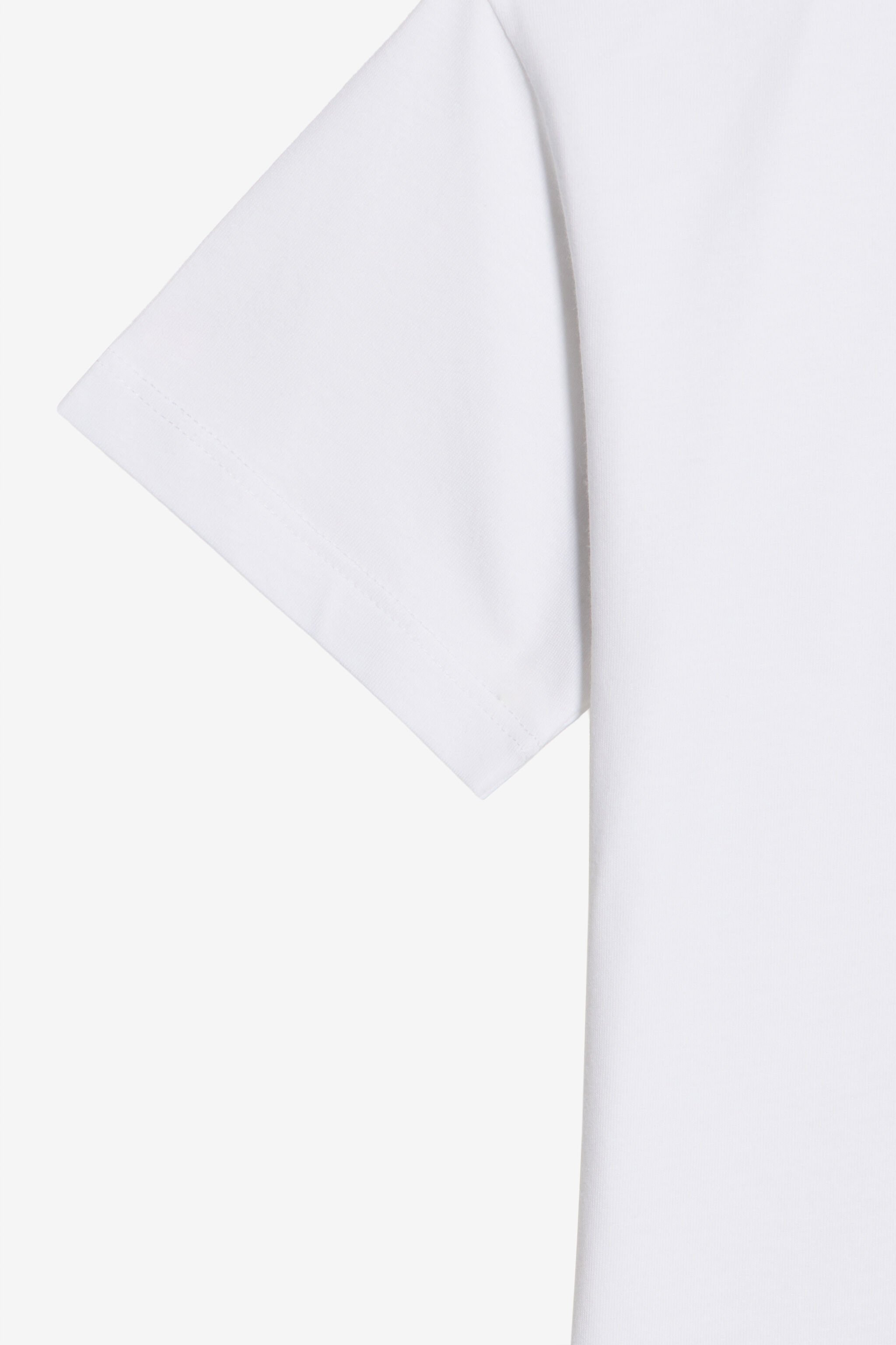 JU Weißes Baumwoll-T-Shirt Mit Logo-Print JU Weißes Baumwoll-T-Shirt Mit Logo-Print OPTICAL WHITE WJT61C-JD001