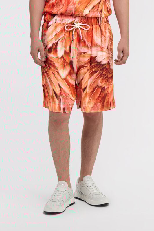 RC Plumange print shorts Orange SMT274-6DL71