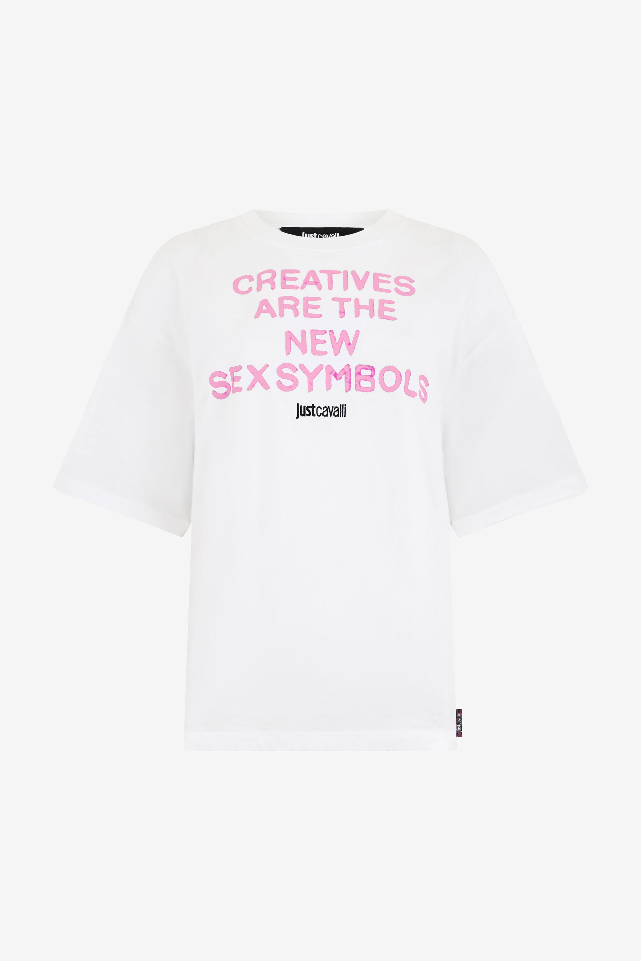 JC White T-Shirt With Logo JC White T-Shirt With Logo WHITE WFT229-WF611