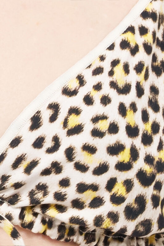 RC Top Bikini Stampa Pop Jaguar YELLOW/BLACK WQW013-HVR30