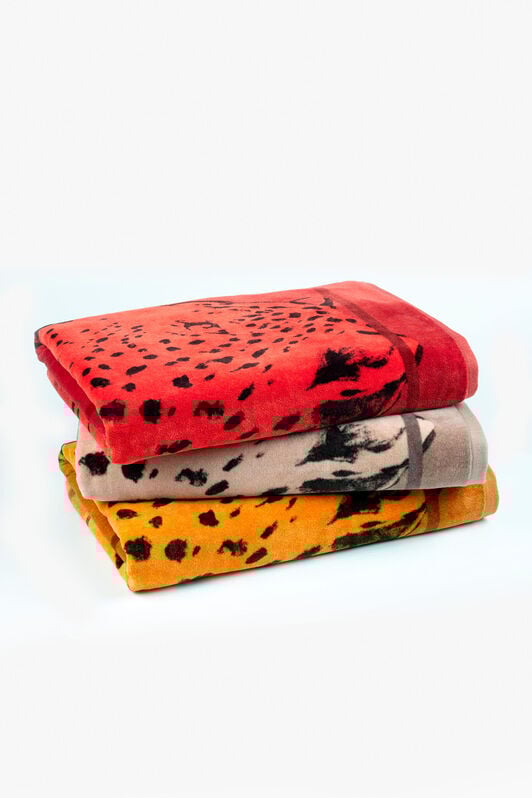 HO Big Cat Print Beach Towel HO Big Cat Print Beach Towel DESERT UALH03-IH004
