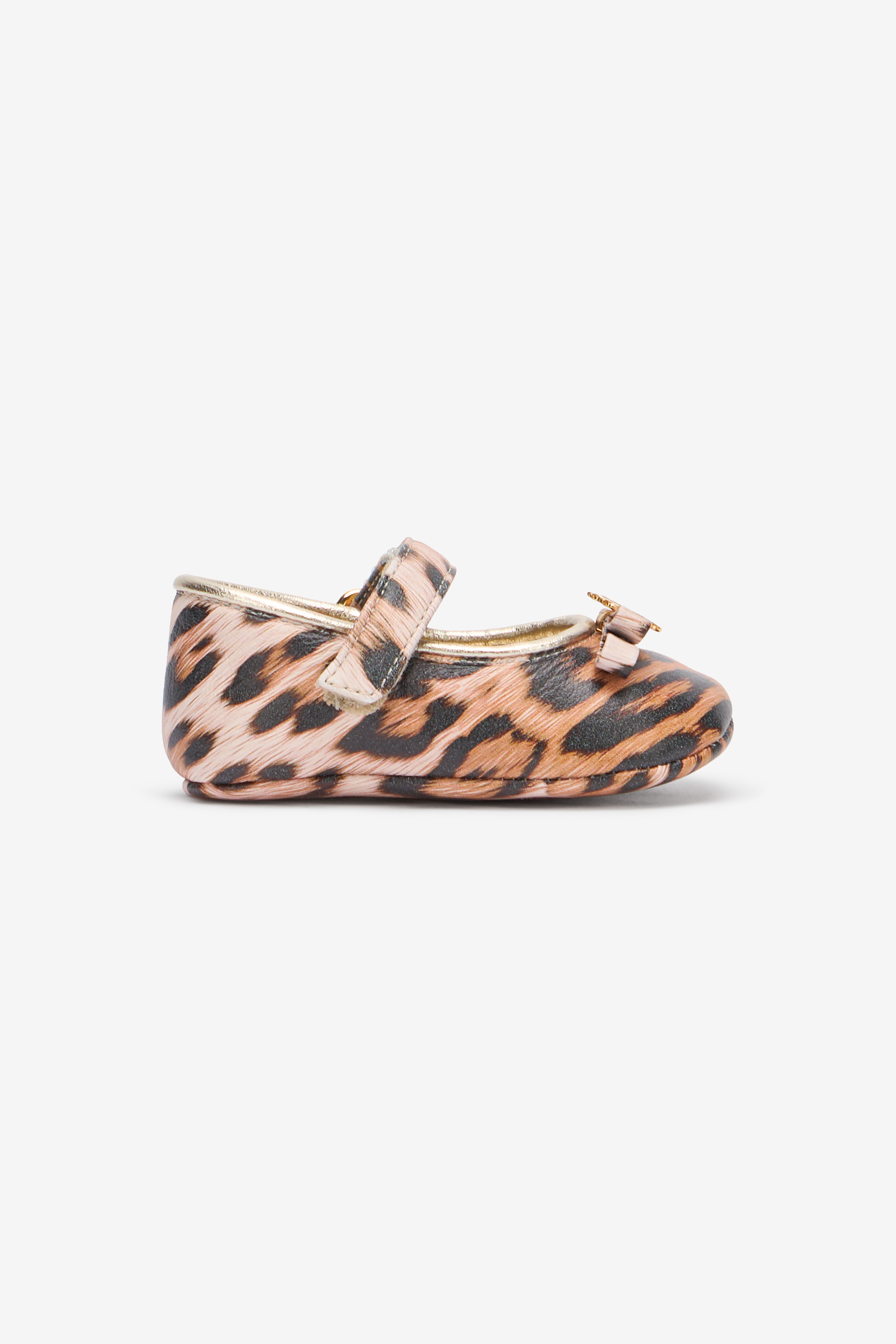 JU Ballerine Culla Stampa Jaguar Skin Marrone chiaro RJS01H-ZCJ01