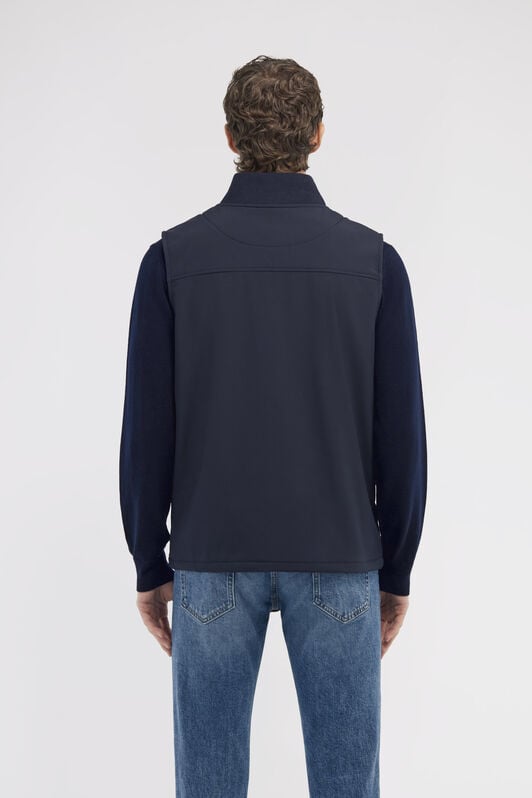 RC Gilet imbottito con logo Blu scuro NOT40H-SB001