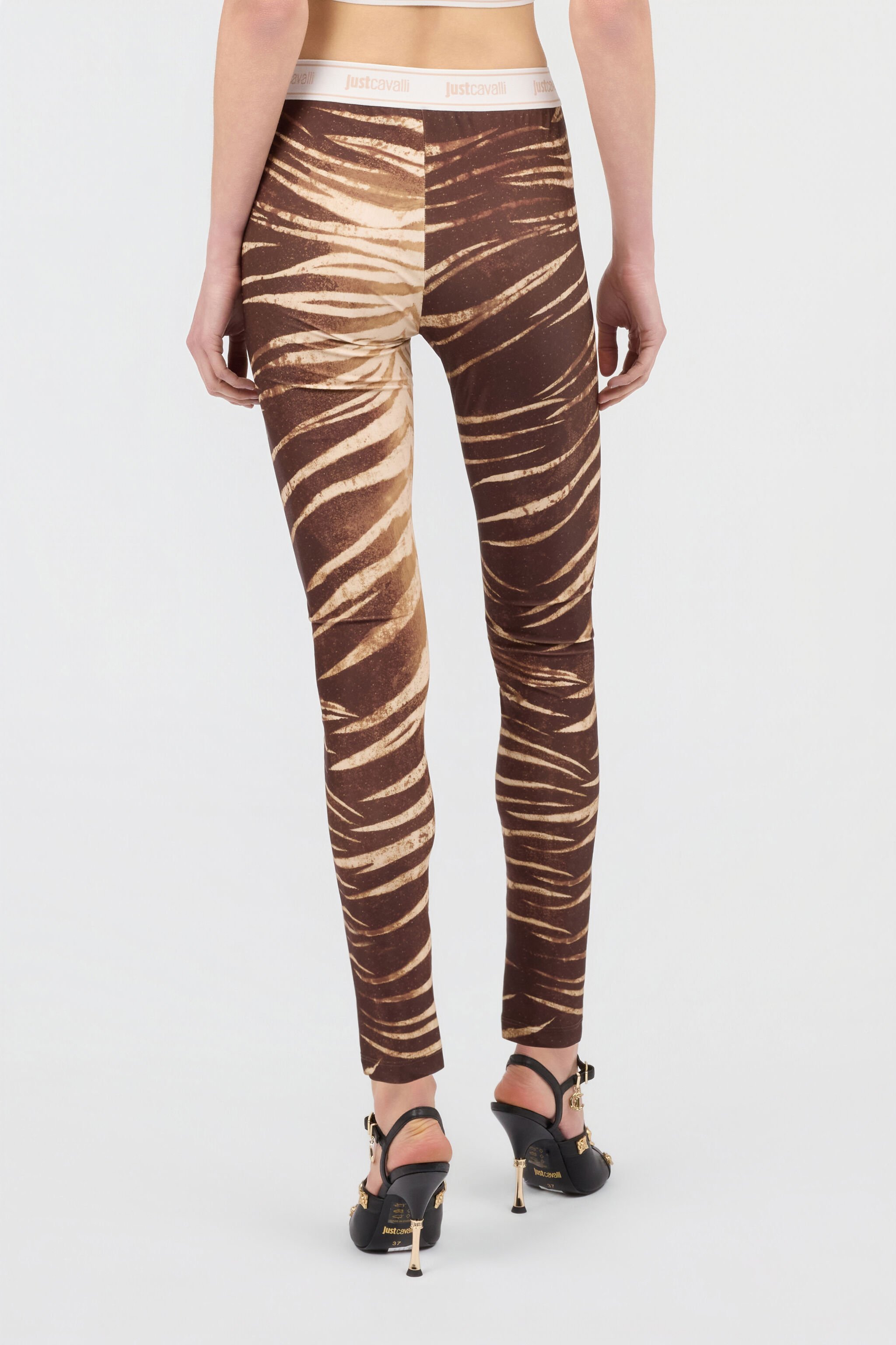 JC Natural Barb Print Leggings SABBIA WFS110-WF536