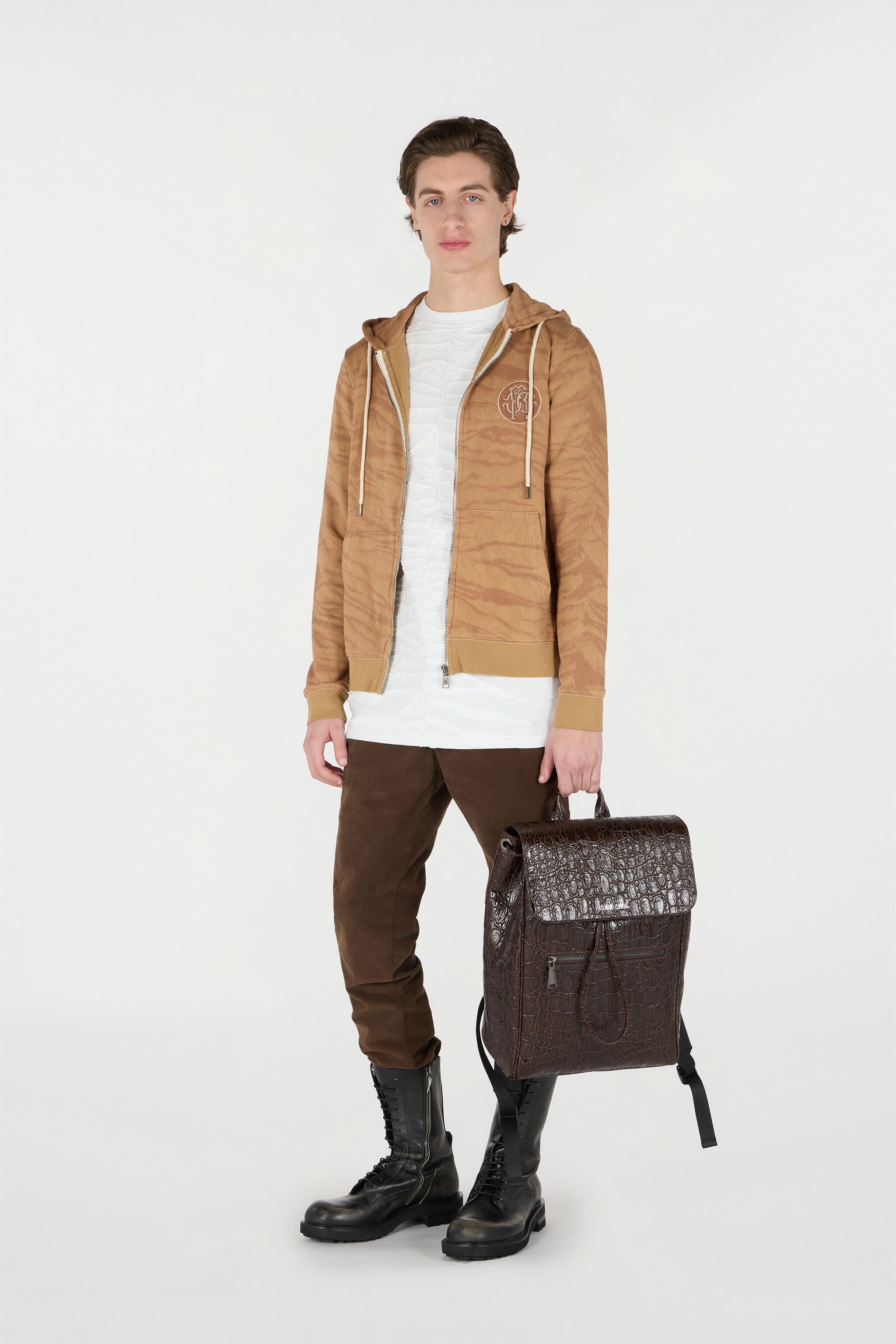 RC Straight-Leg Pants BROWN POT20B-VL002