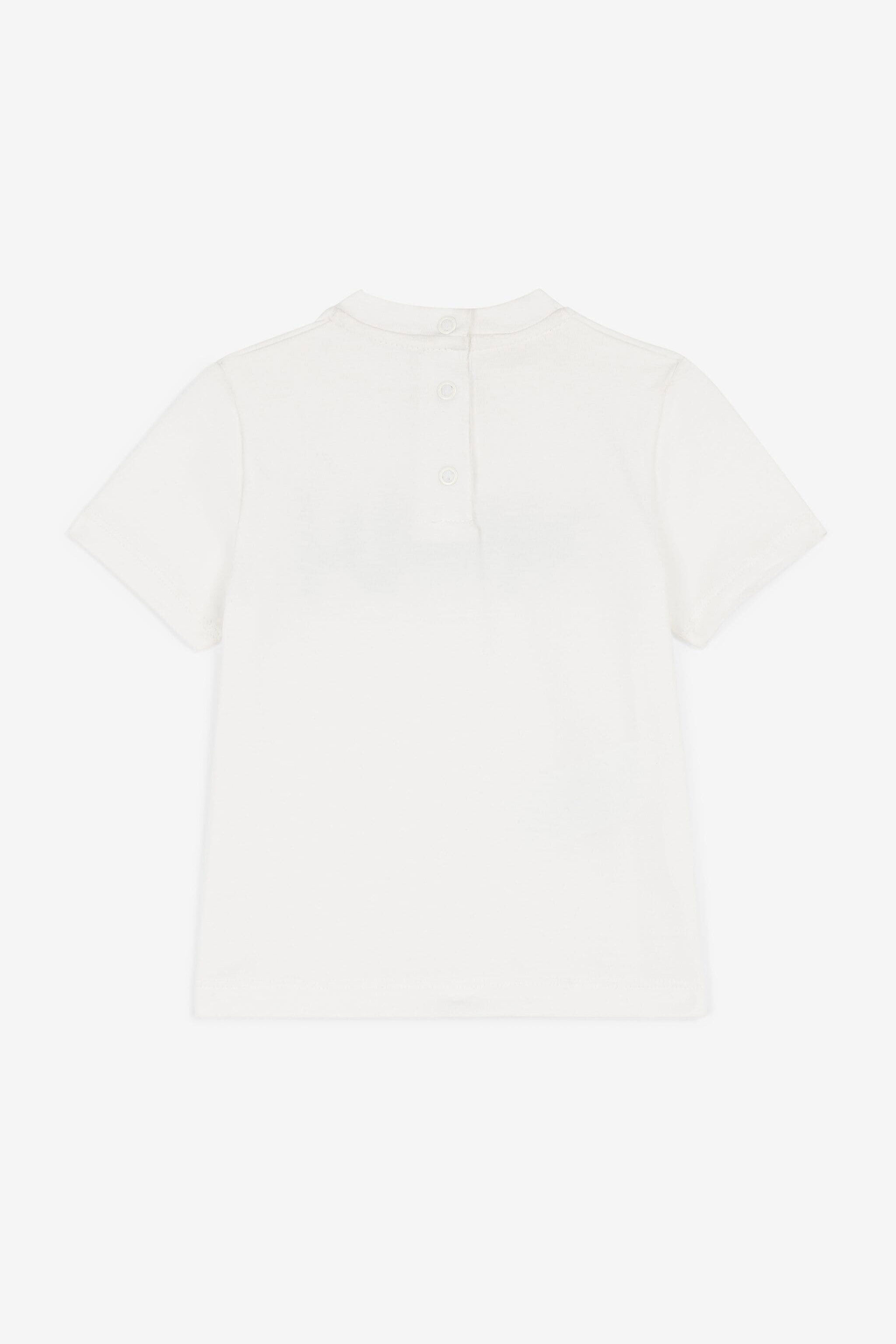 JU Logo-Print T-Shirt White OJT61C-JV025