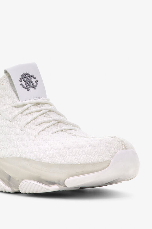RC RC Monogram Quilted Sneakers WHITE ISS001-FG033