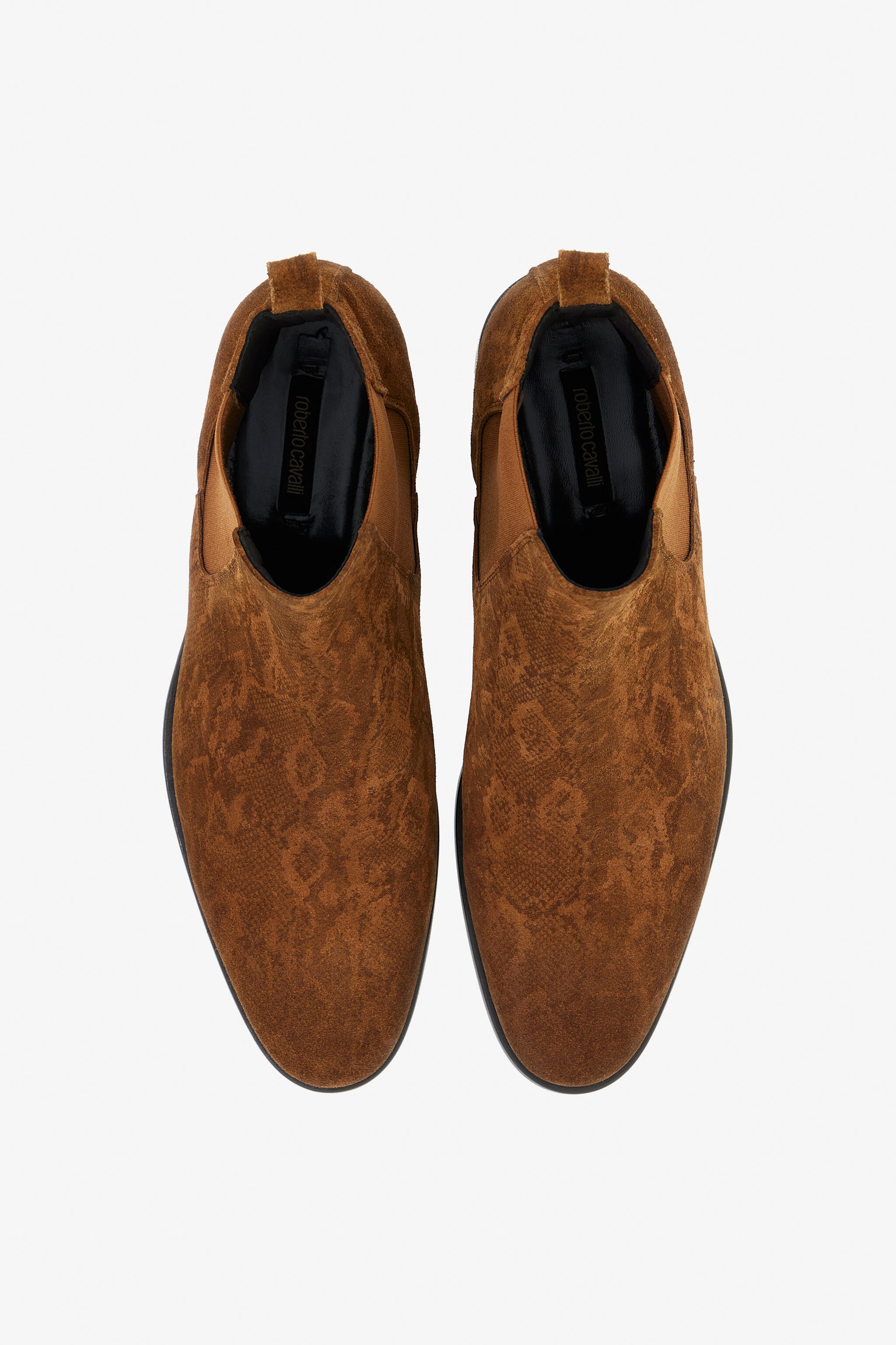 RC Suede Chelsea Boots Brown TRS012-PZ06A