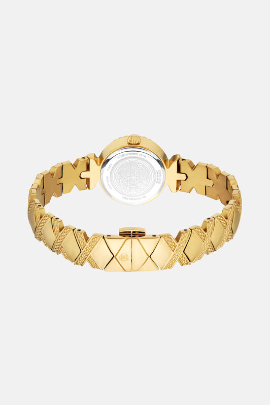 RC Roberto Cavalli by Franck Muller Snake Core watch GOLD WHITE UALT14-IT560