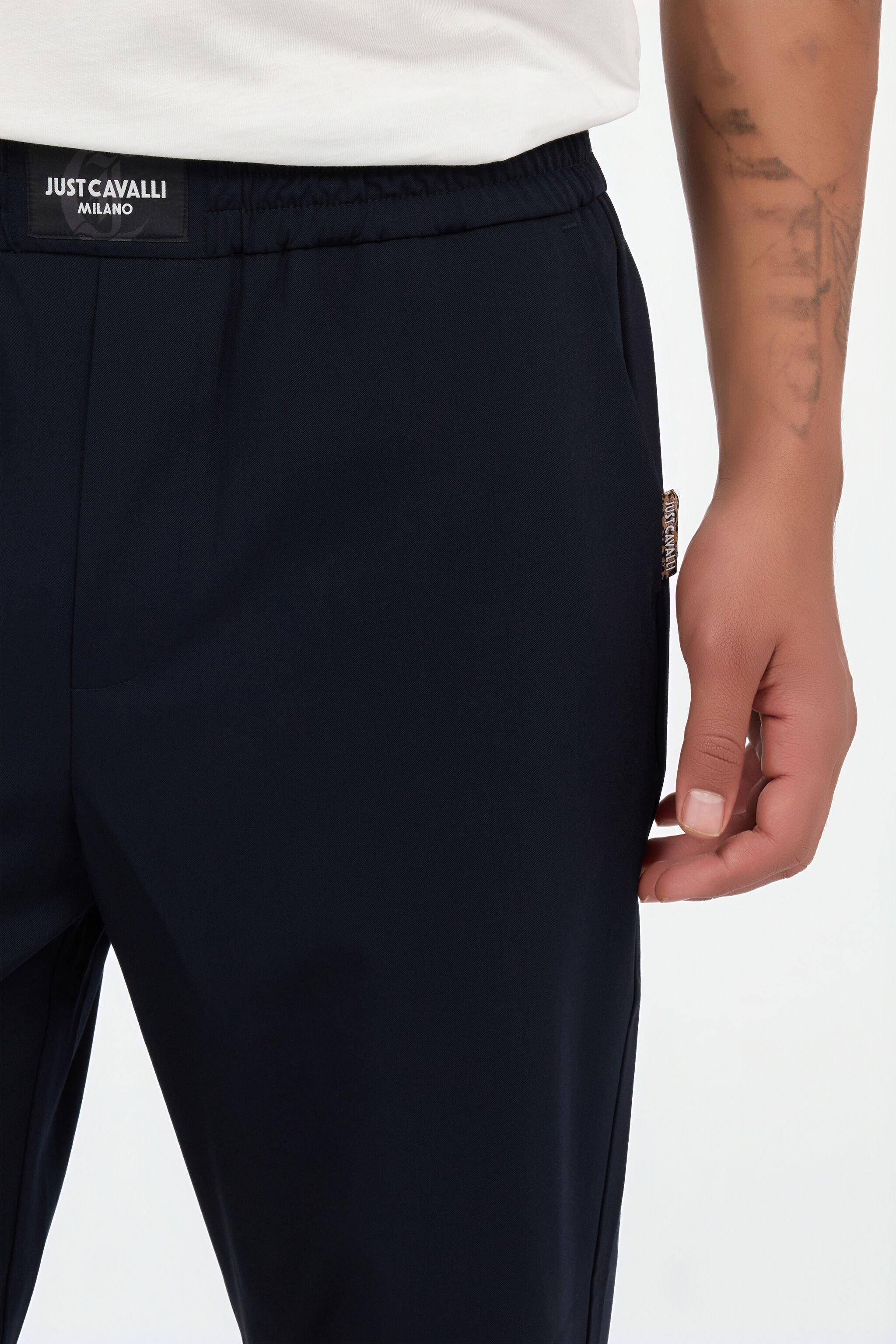 JC Soft Navy Blue Trousers JC Soft Navy Blue Trousers CHICORY BLU VFT017-VF017