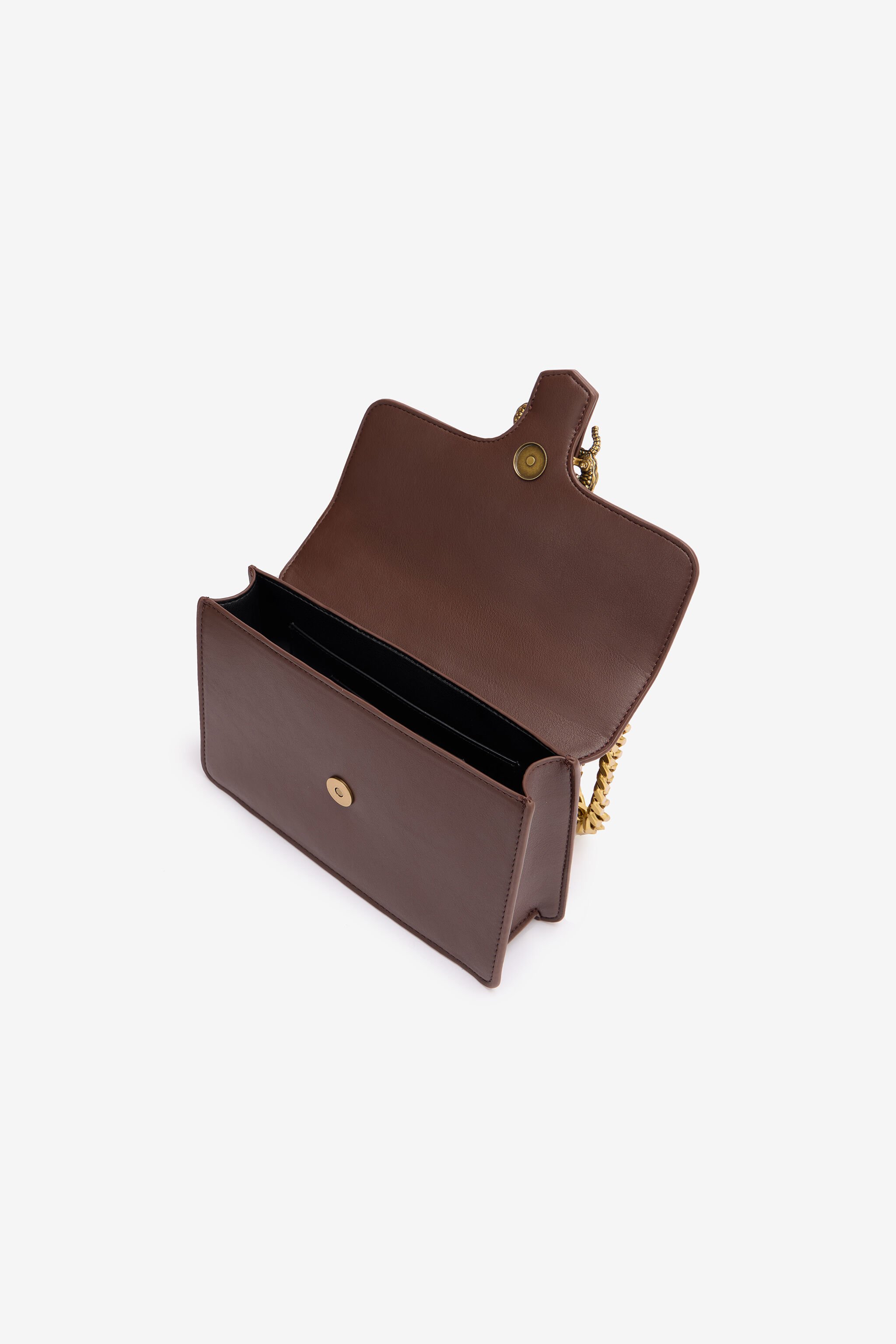 JC Borsa Con Serpenti E Manico A Catena Marrone TFB029-TF394