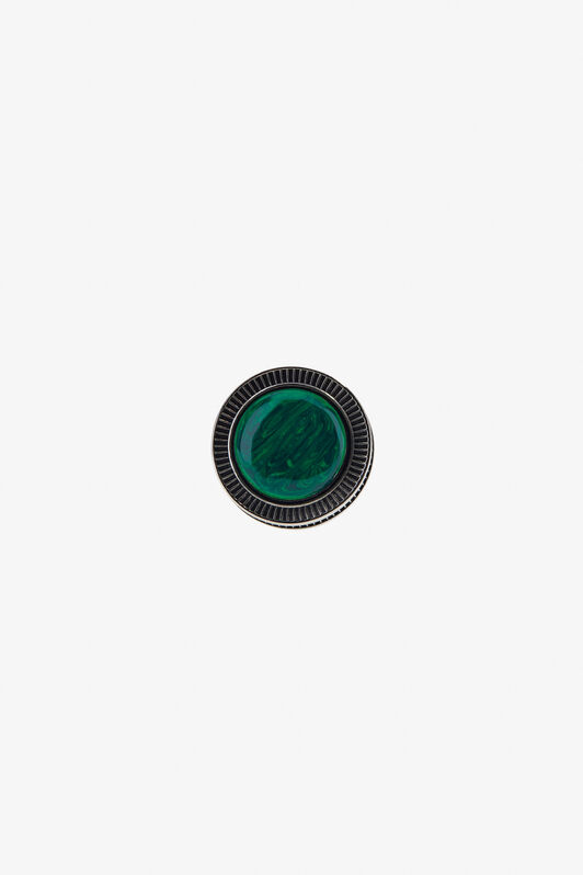 RC Cufflinks with stone RC Cufflinks with stone Green TRG012-AM021