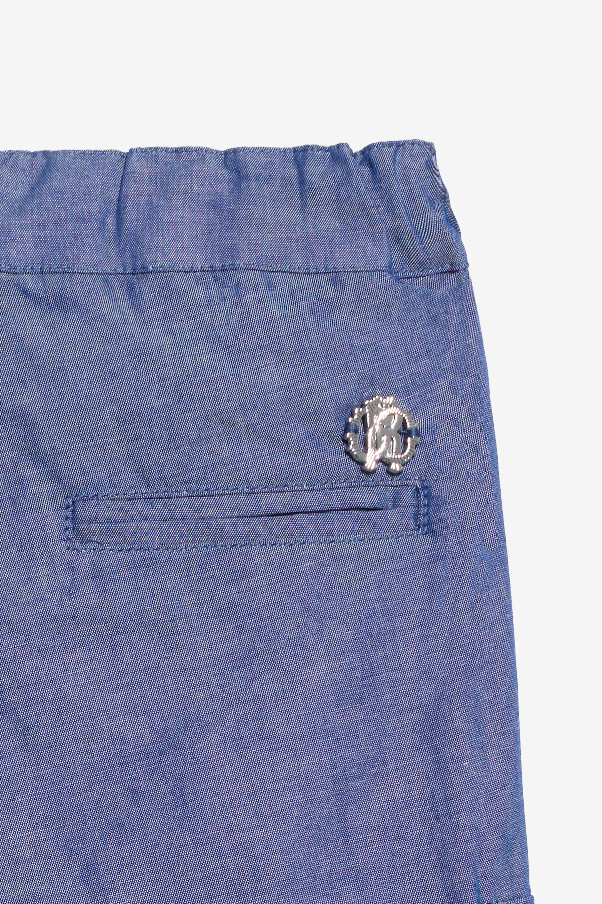 JU Blue Denim Cargo Jeans MEDIUM BLUE WJJ202-DL013