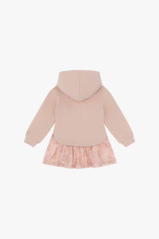 JU Abito con Logo RC Rosa TJT102-CF050