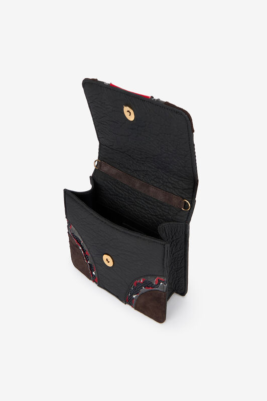 RC Borsa Rossa E Nera Con Serpenti RC Borsa Rossa E Nera Con Serpenti NERO/ROSSO VWB003-PZS69