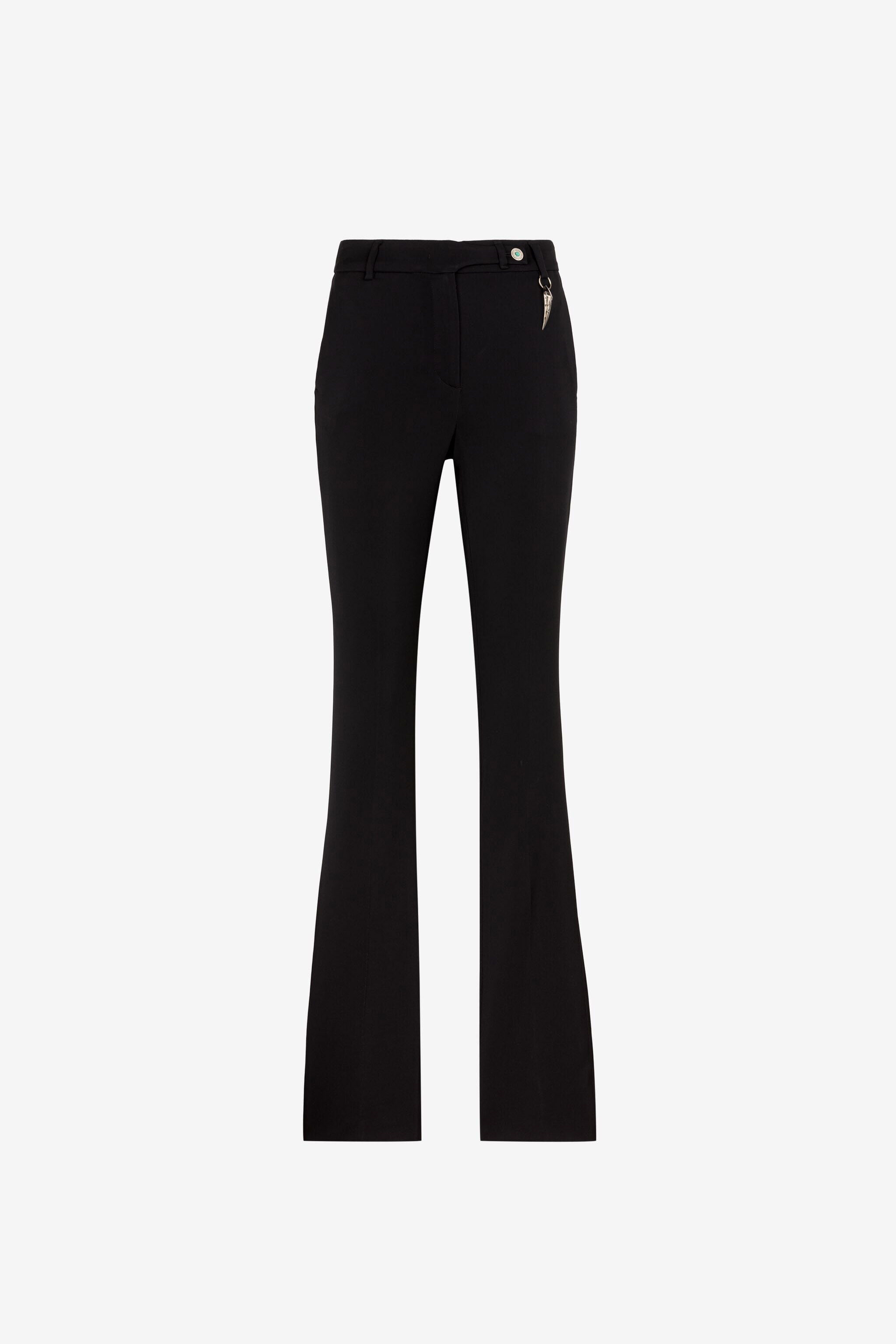 RC Pantaloni sartoriali con zanna Nero RKT203-HR002
