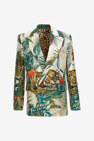 ${brand} Jungle print blazer ${colorDescription} ${masterID}