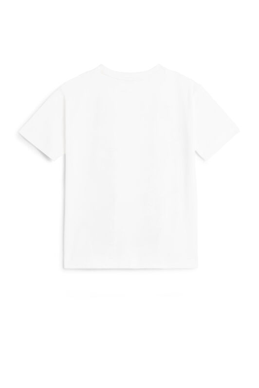 JU Tribal tiger print T-shirt MILKY WHITE JJT60D-JV025