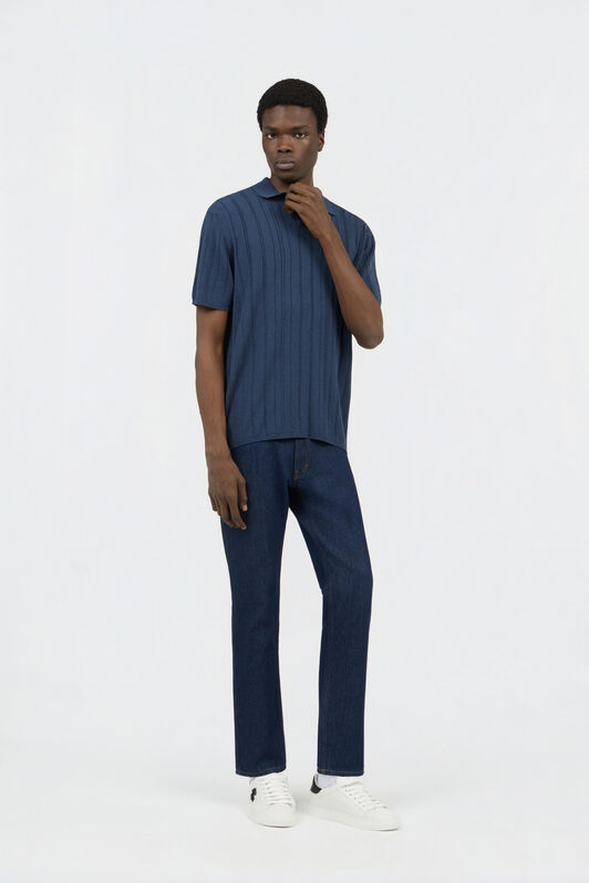 RC Polo Acanalado Azul BLU NAVY SOT60Q-AI007