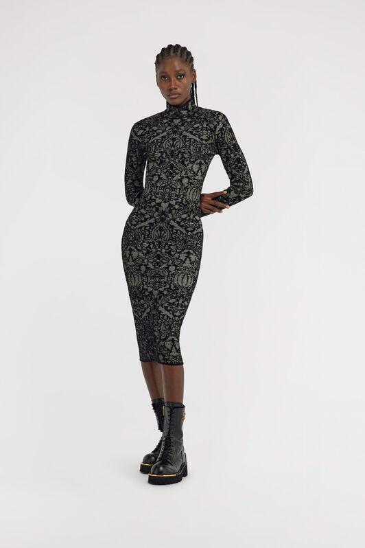 RC Knitwear Dress Black TWM102-MI009