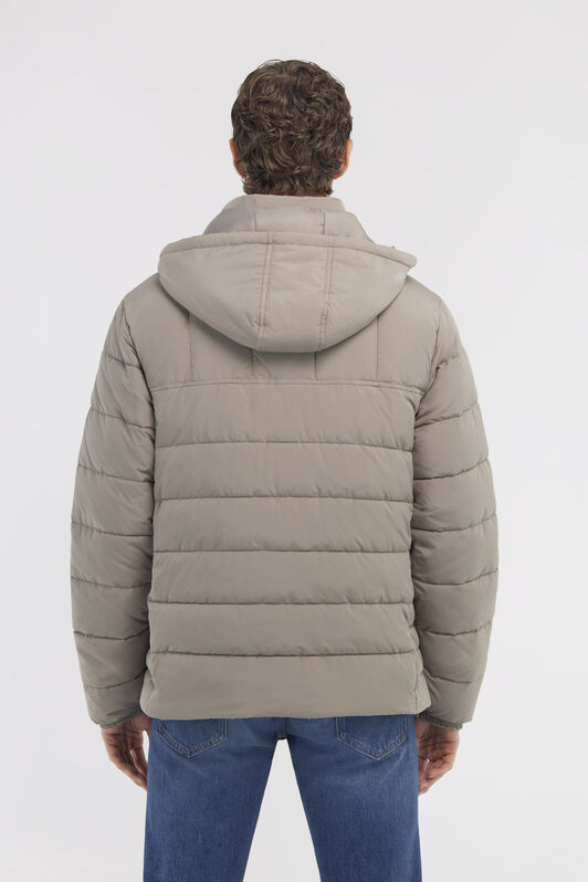 RC Padded down jacket with logo Gray NOT40G-SB001