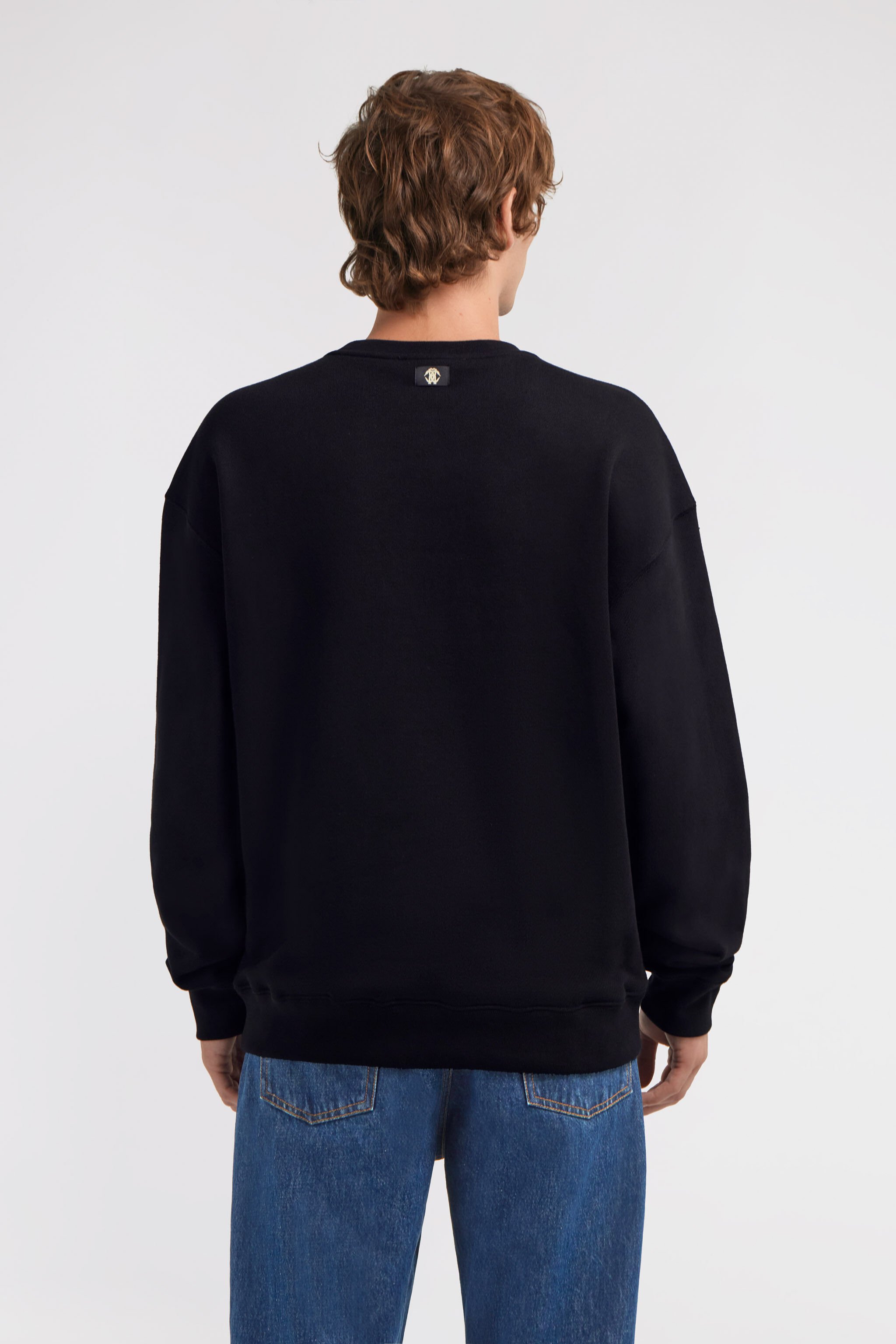 RC Sweatshirt mit Logo Schwarz TRT68F-CF050