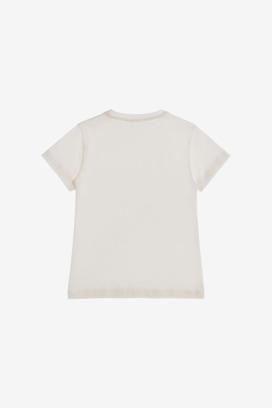 JU Printed T-shirt White SJT650-JD001