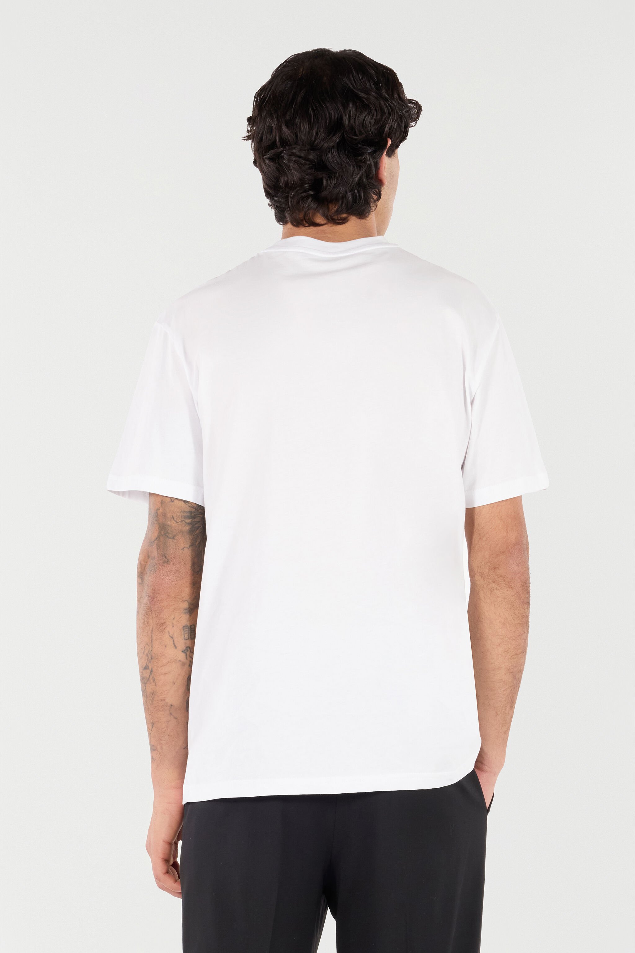 RC T-Shirt With RC Monogram And Logo Embroidery White POT60A-JD060