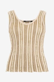 ${brand} Top in Maglia Lurex a Righe ${colorDescription} ${masterID}