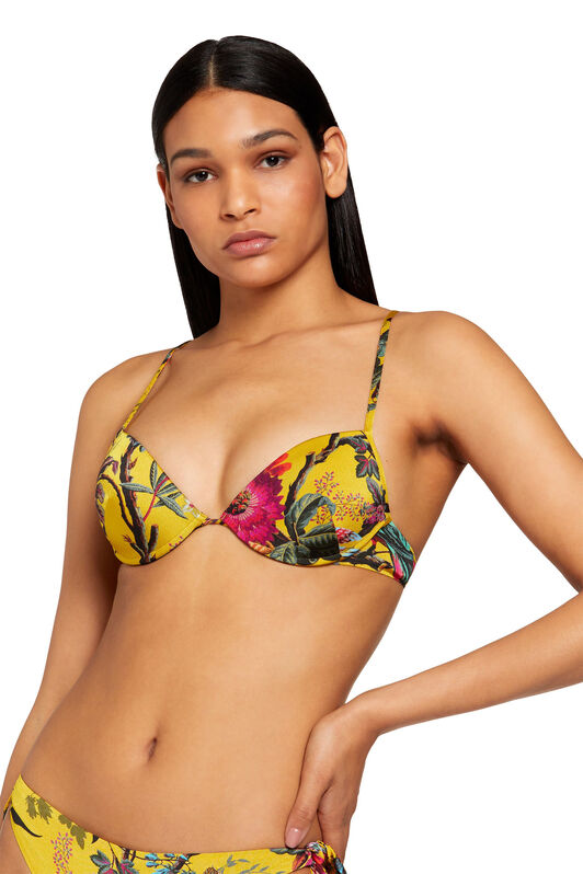 UG Botanic print bikini top GIALLO SEN.S.160953 KYW70C-HVV44