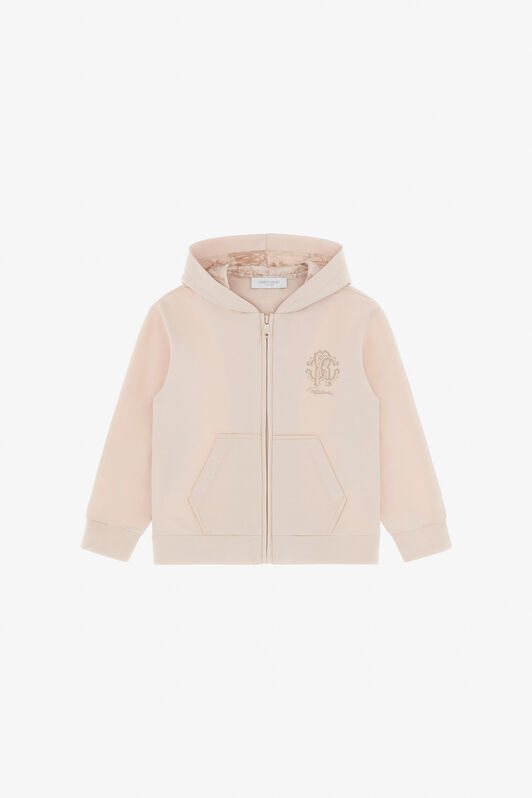 JU RC Logo Sweatshirt Light brown TJT68L-CF050