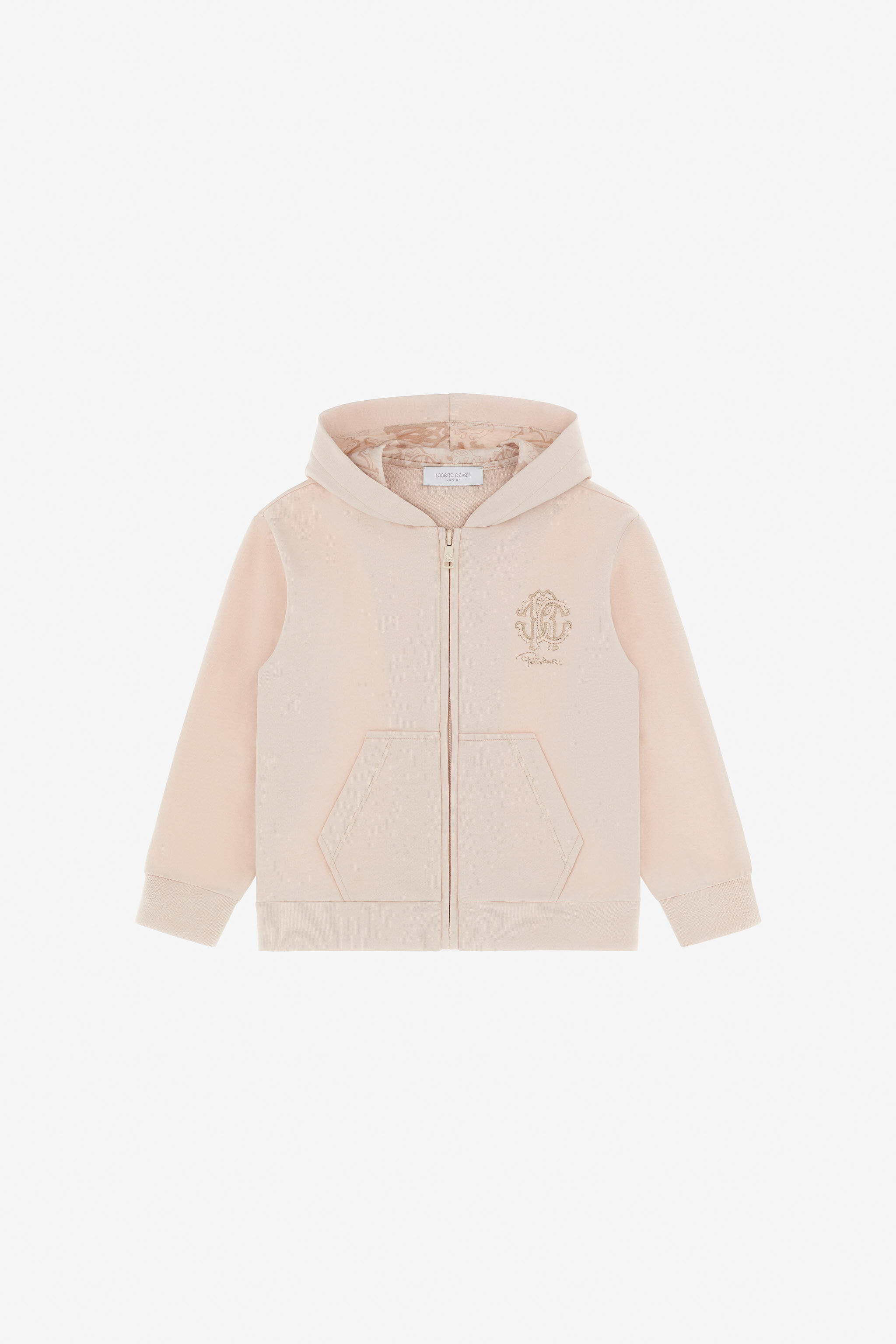 JU RC Logo Sweatshirt Light brown TJT68L-CF050