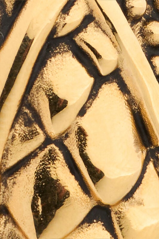 RC Antiqued Gold Necklace with Pendant and Snake Motif RC Antiqued Gold Necklace with Pendant and Snake Motif OLD GOLD WWG013-AM001