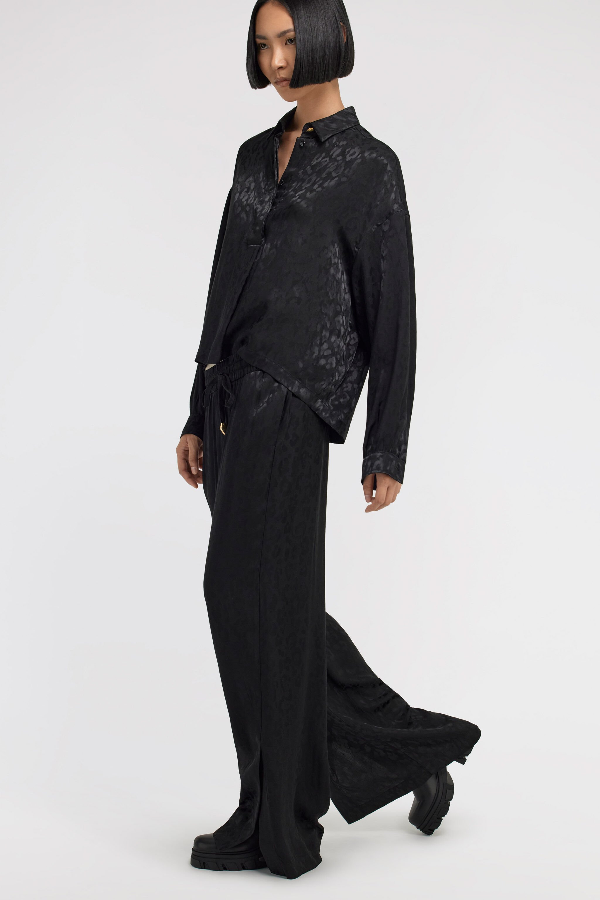 JC Just Cavalli Pants Black TFT086-TF116