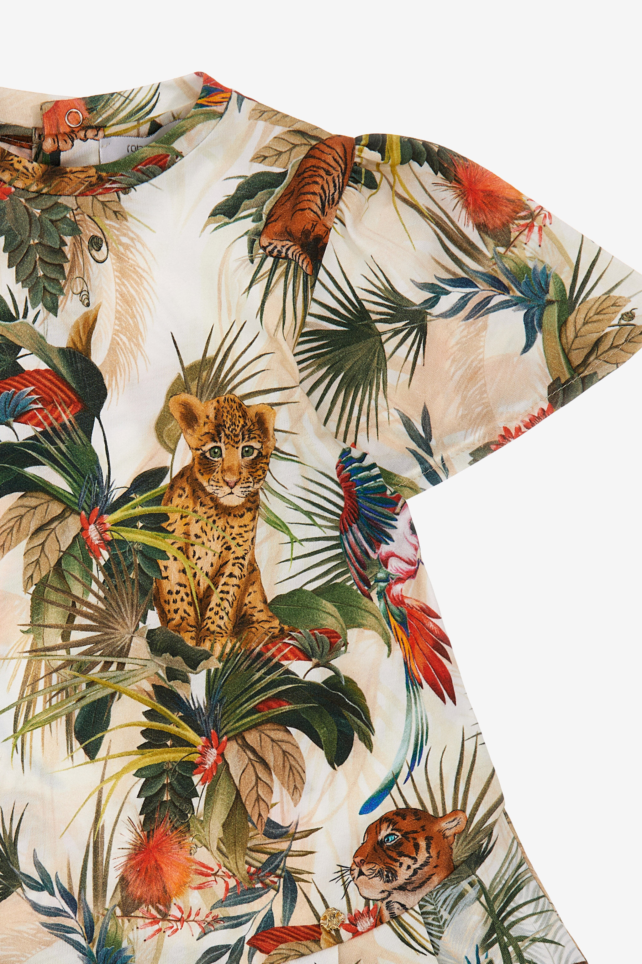 JU Jungle print dress Grün SJT135-JFI95