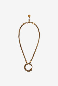 ${brand} Necklace With Snake Pendant ${colorDescription} ${masterID}