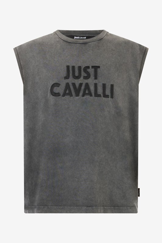 JC T-shirt Grigia Con Logo JC T-shirt Grigia Con Logo BLACK WFT066-WF096