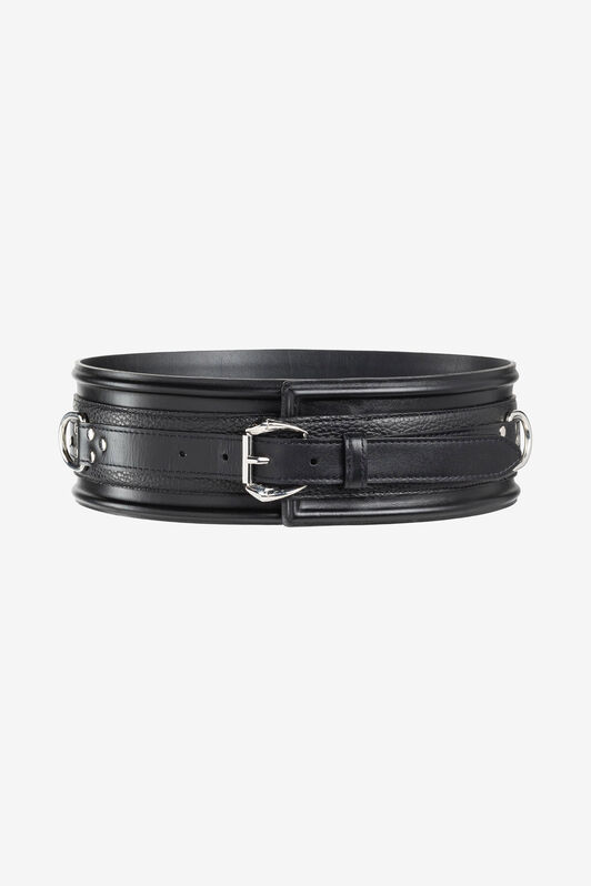 RC Harness Leather Belt Black PWC004-PZ132