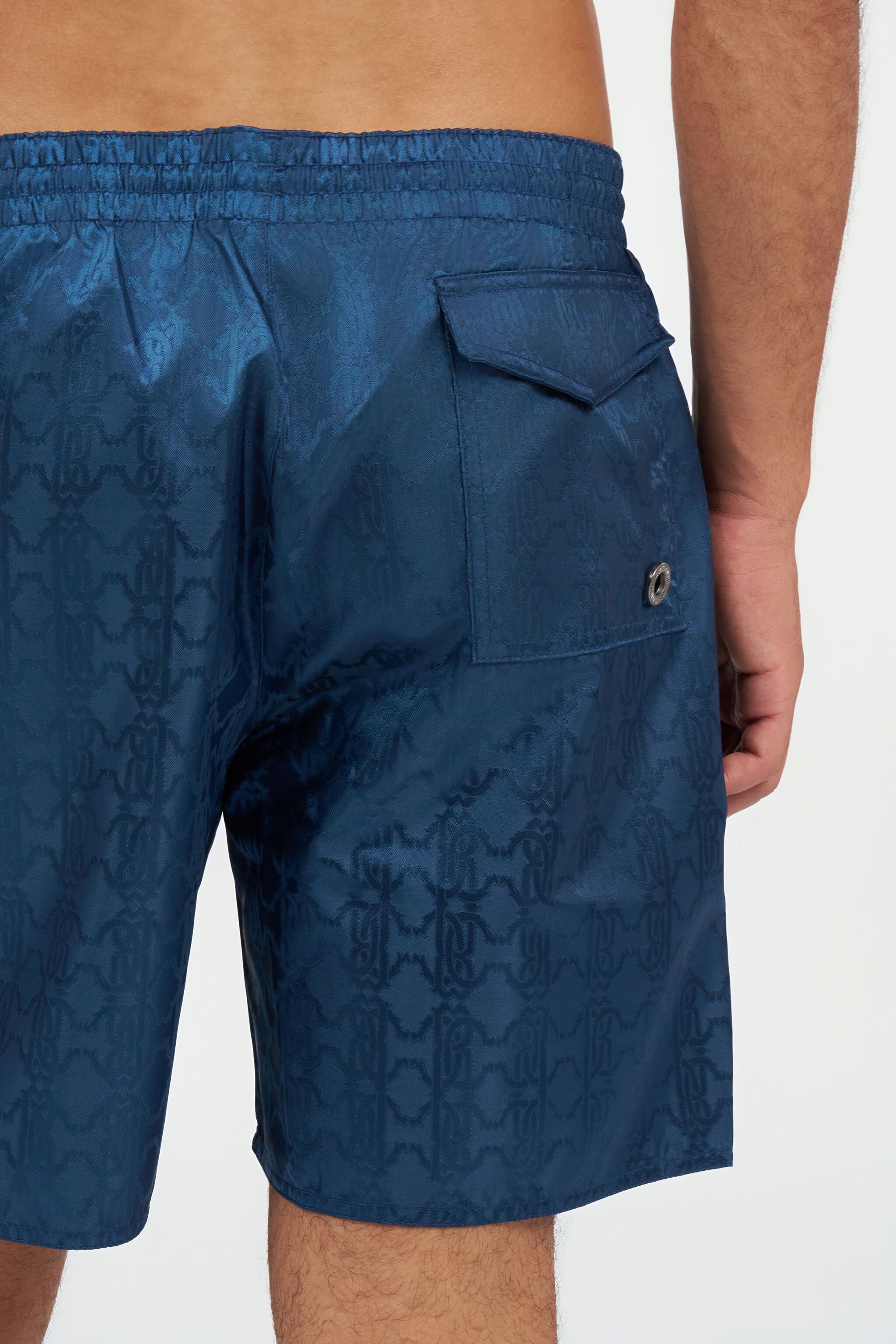 RC Short de Baño Estampado Monogram RC NAVY 2014/1 QOH00A-DJ005