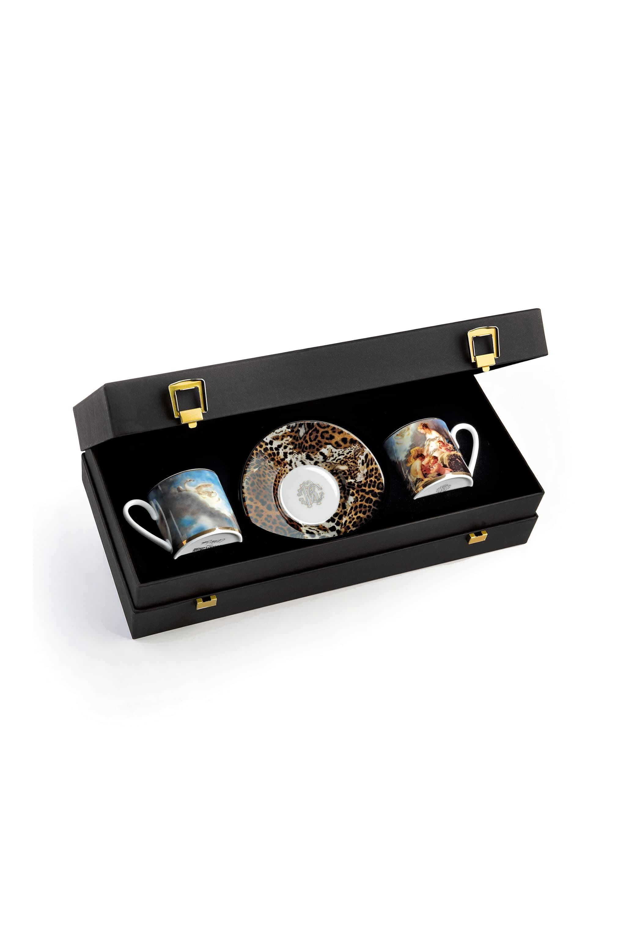 HO Wild Leda-Print Coffee Set VARIANTE UNICA QALA02-IA002