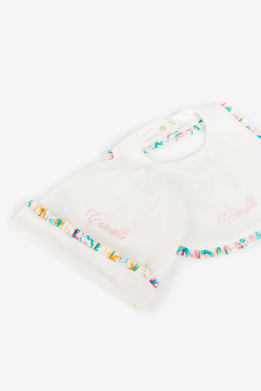 JU Monogram-print cotton babygrow set JU Monogram-print cotton babygrow set Light green QJT891-JV025