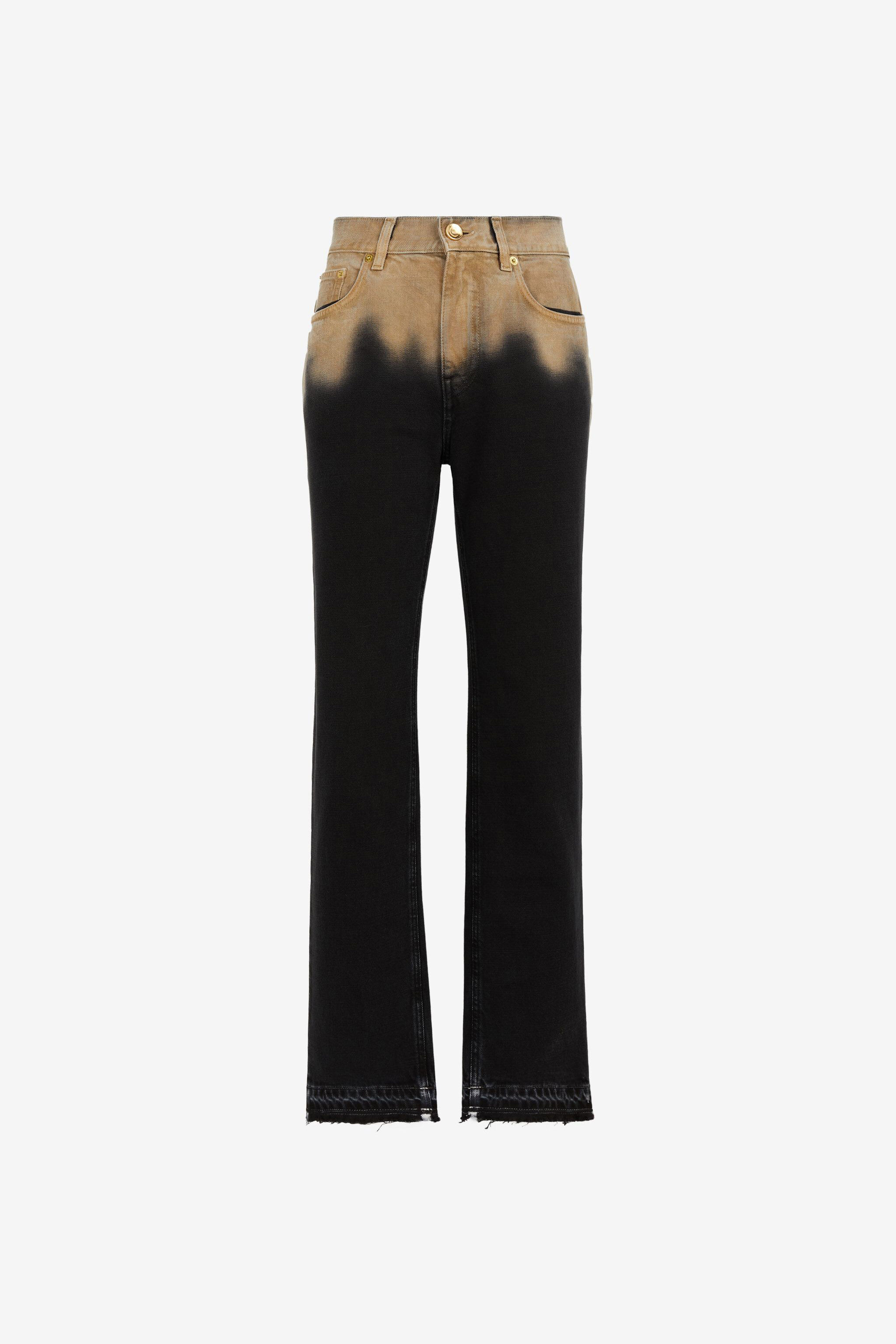 RC Jean boyfriend délavé à l'acide Noir NQJ209-DE016