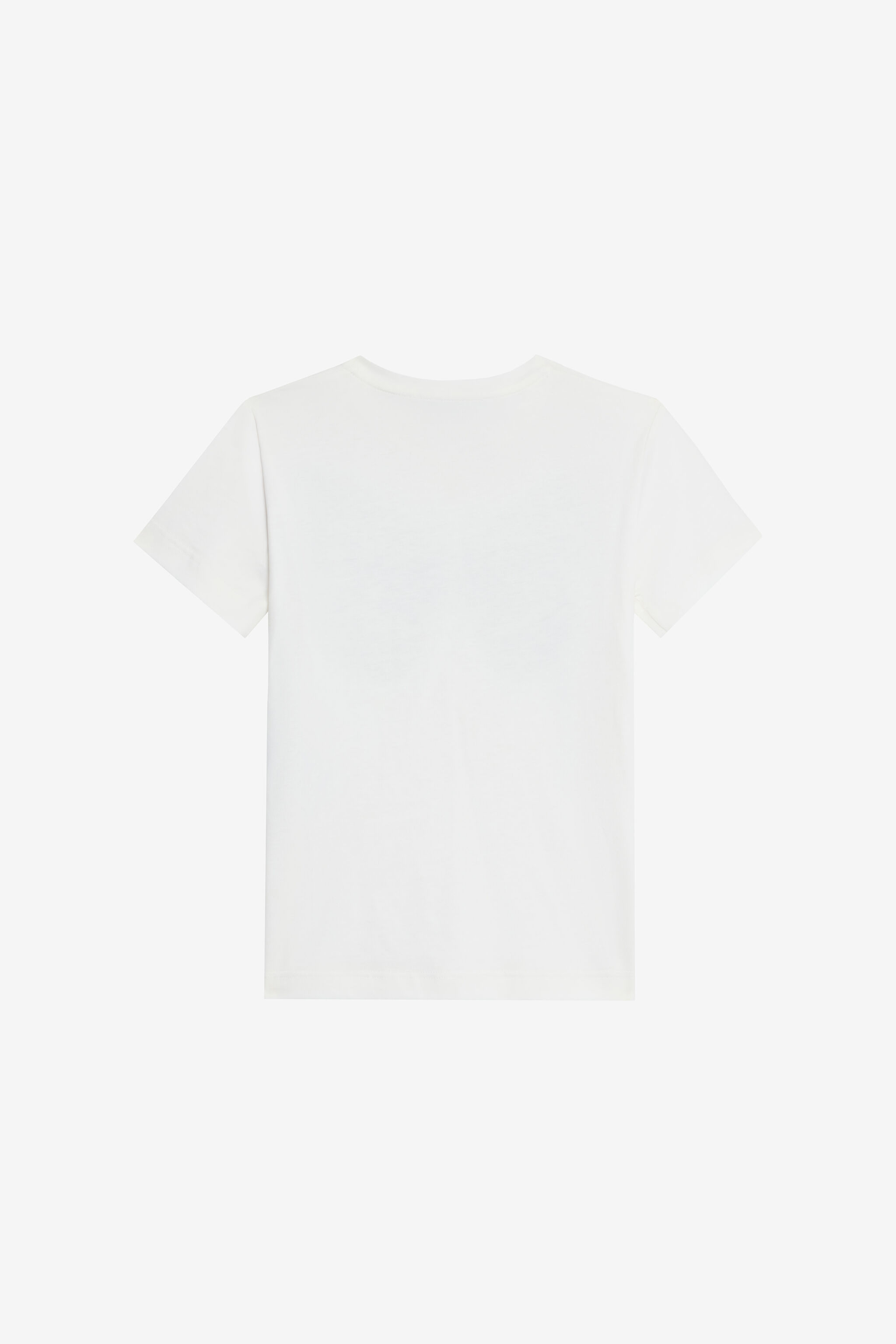 JU Milk White T-Shirt with Butterfly Print MILKY WHITE VJT62E-JD001